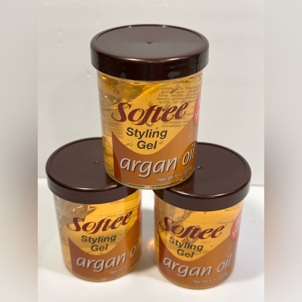 Softee Argan Oil Styling Gel - 8 oz.